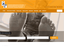 Tablet Screenshot of podologieweb.be